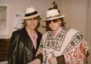 Al Arsenault and Stevie Ray Vaughan EM Lowes (Now Palladium), 1985